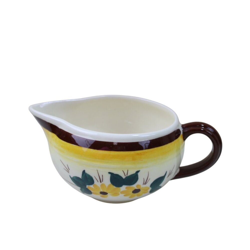 Vernon Kilns Brown Eyed Susan Gravy Boat Vernonware 93574